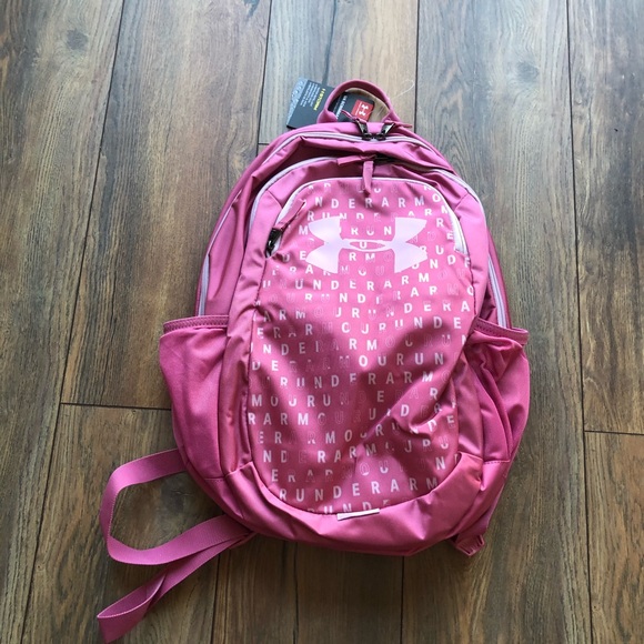 BNWT- {last 1 } Pink UA Scrimmage 2.0 Book Bag - Picture 3 of 8